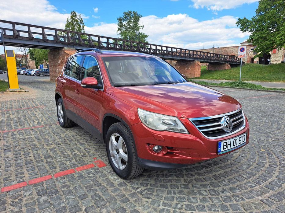 Wv tiguan 4 x 4 permanent, an 2009, stare bună