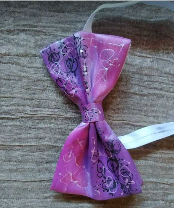 Ръчно рисувани мъжки бутикови папийонки