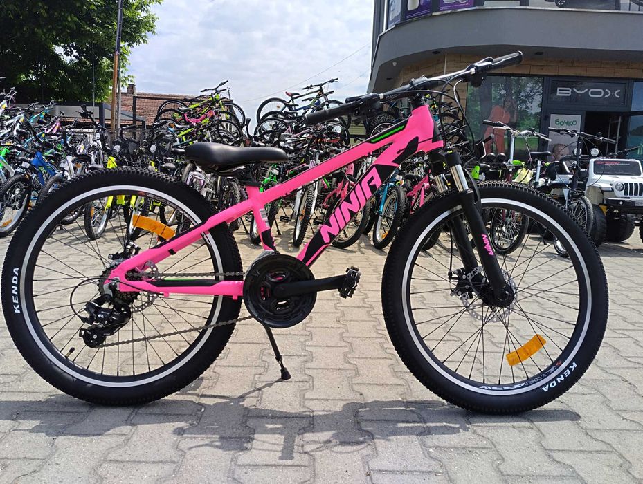 PASSATI Алуминиев велосипед 24" NINJA розов