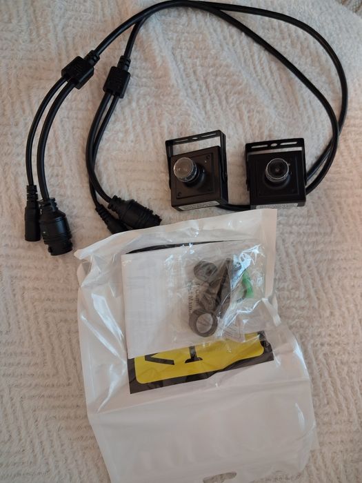 2Бр,mini Камери  ICsee, ip, POE, Camera 5Mp 3.6mm DC12V