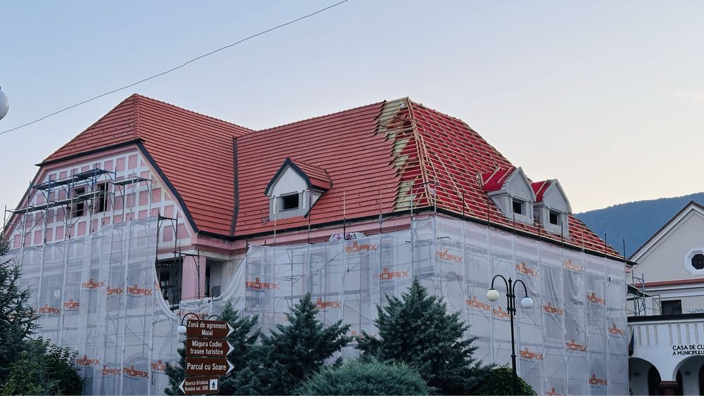 Montaj Acoperisuri  Reparatii de urgenta de orice tip