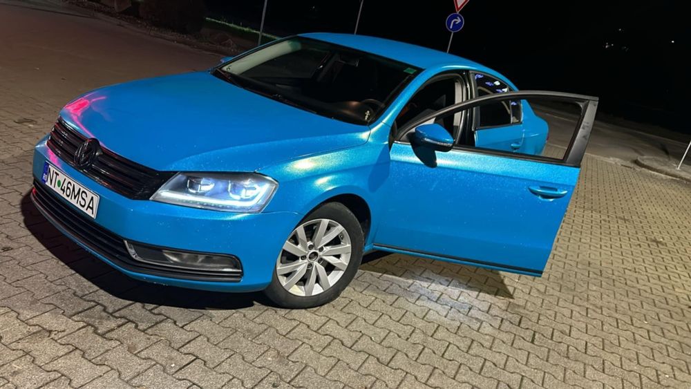 Passat B7  albastru perlat