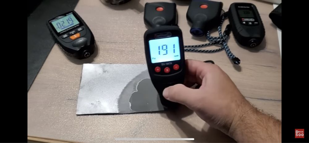 Шпатлевка под толщиномер