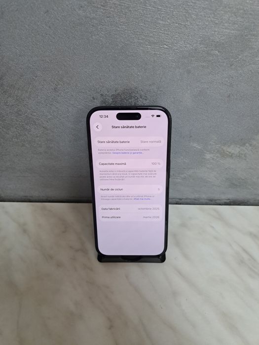 Iphone 16 128GB  100% 5 (cicluri) Bmg Amanet 102897
