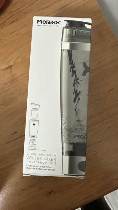 Shaker electric PROMiXX PRO Stainless Steel, nou, sigilat, 600 ml