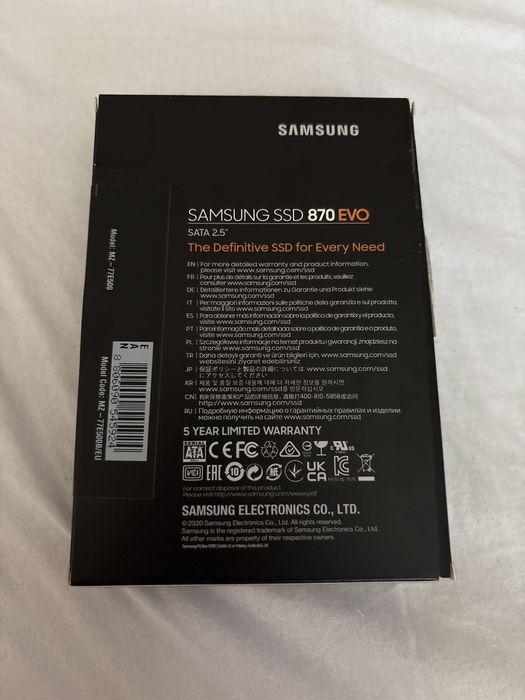 Samsung SSD 870 EVO