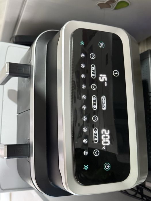 friteuza cu dubla cu aer cald