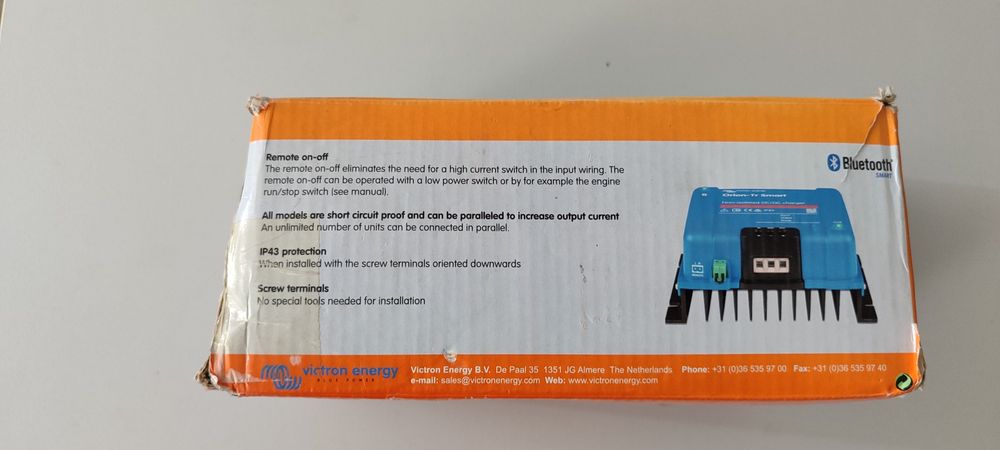 Victron Energy Orion-Tr Smart 12/24 V 15 A Неизолирано DC-DC зарядно