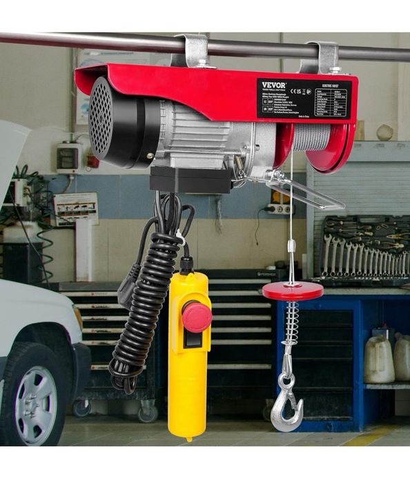 Troliu electric vevor 250kg,500w nou