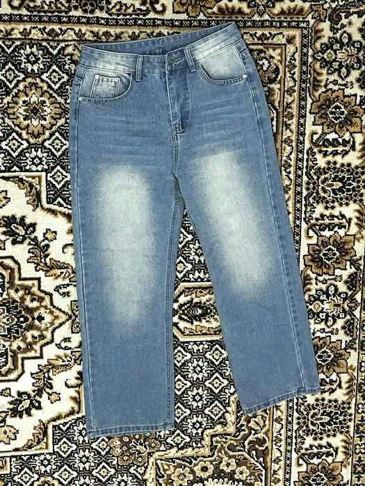 Широкие джинсы унисекс