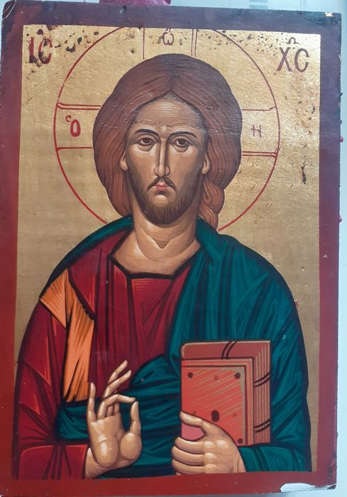 Icoană ortodoxă din Grecia