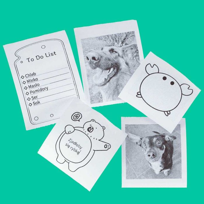 Безжичен мини Bluetooth термален принтер за телефон