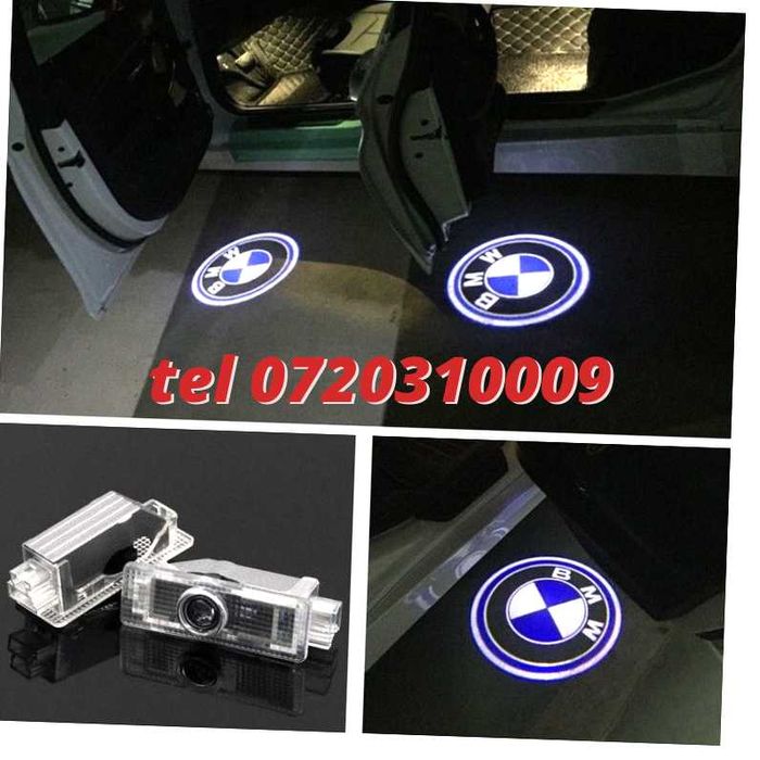 proiectoare series xdrive logo bmw portiera led laser emblema sigla