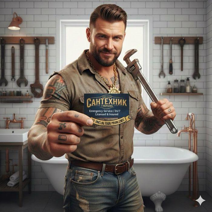 Сантехник срочный выезд устранение течи, замена смесителей, униатазов.