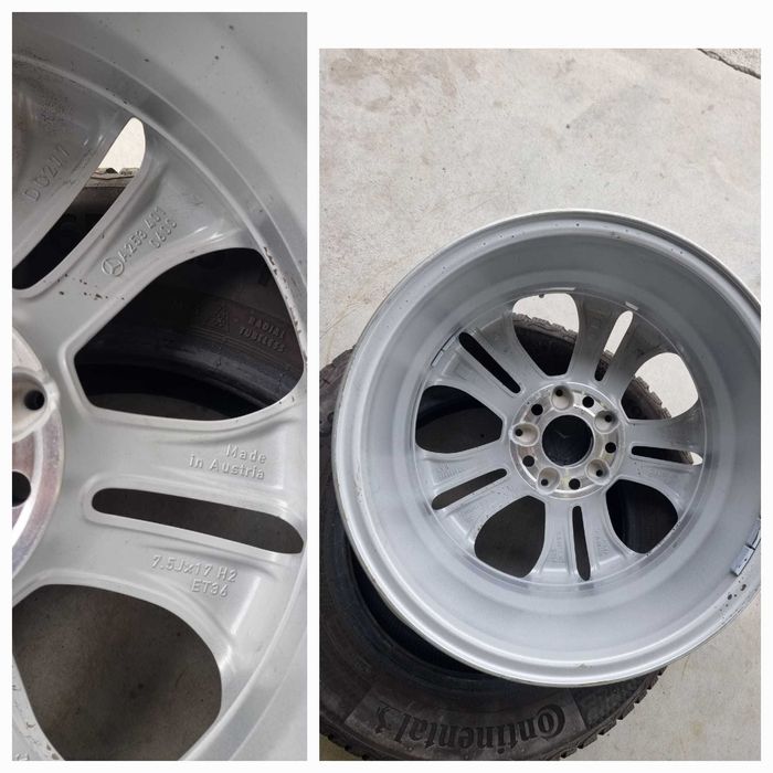 Jante NOI R17 5x112 MERCEDES GLC;GLK;A,B,C,E classe;VITO+Senzori