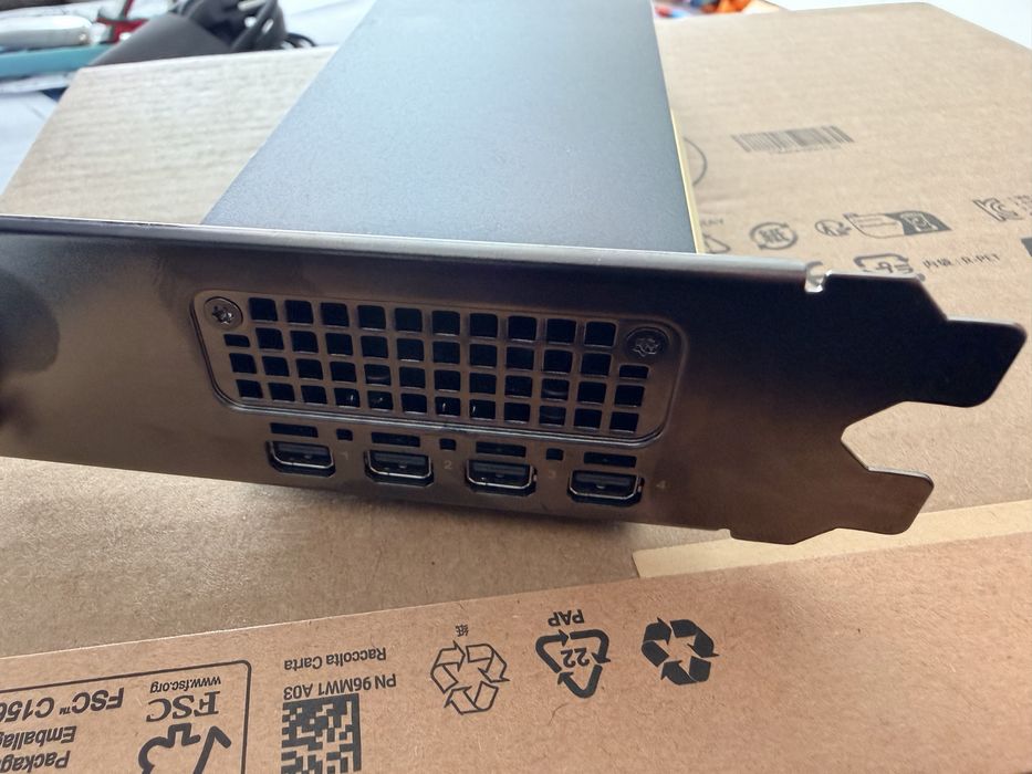 NVIDIA RTX A2000 – професионална видеокарта (Ampere, Low Profile)