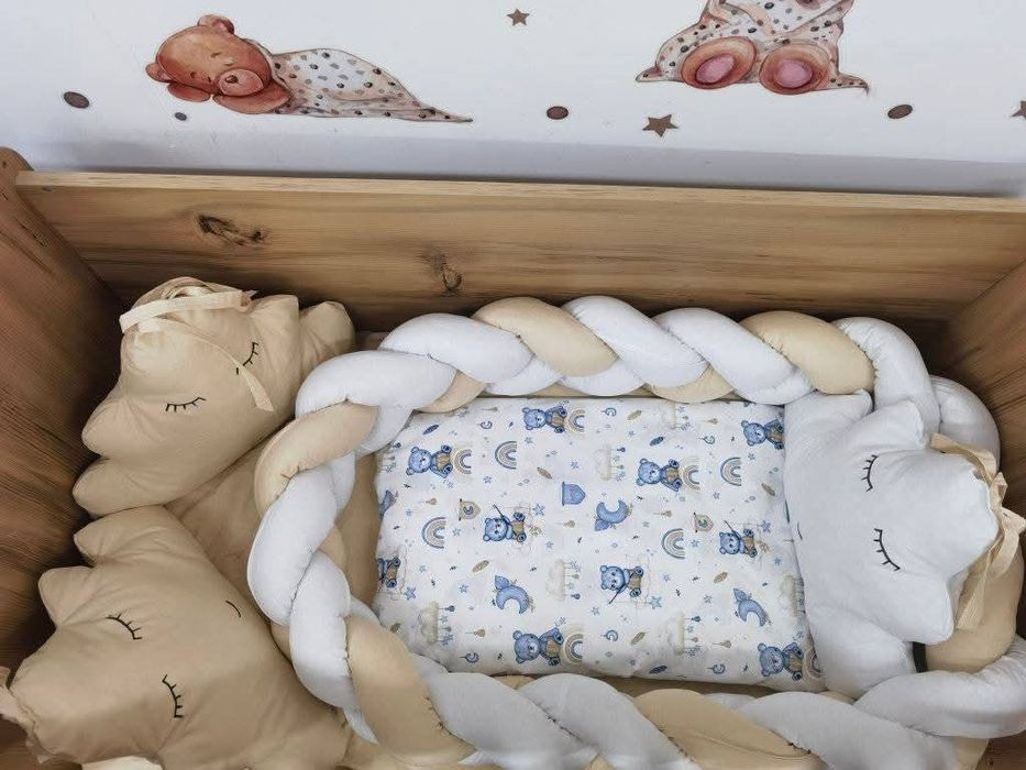 Ново Ново бебешки обиколник за кошара  в различни варианти