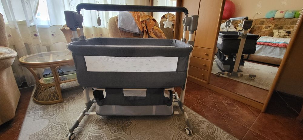 Люлька с электрокачелей