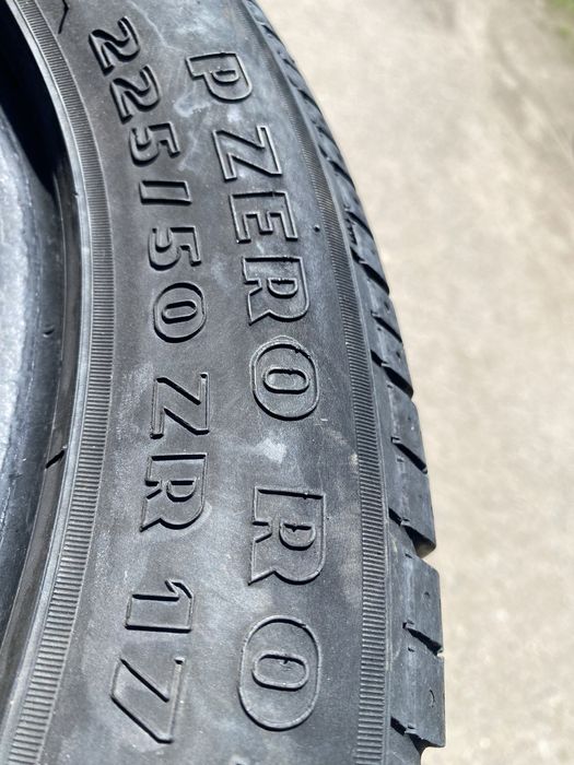Шины 225/50/17 пара бу пирелли