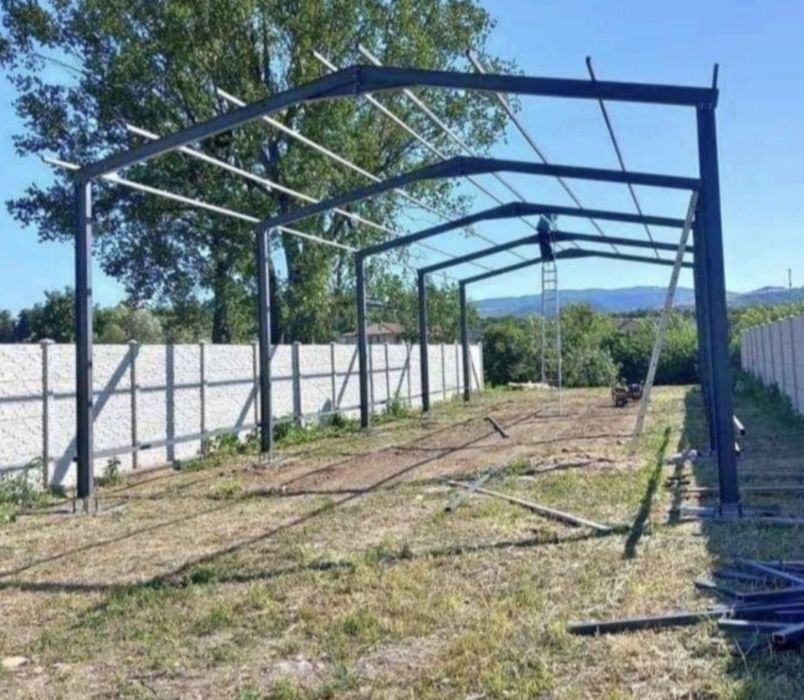 Vând hale și structuri metalice