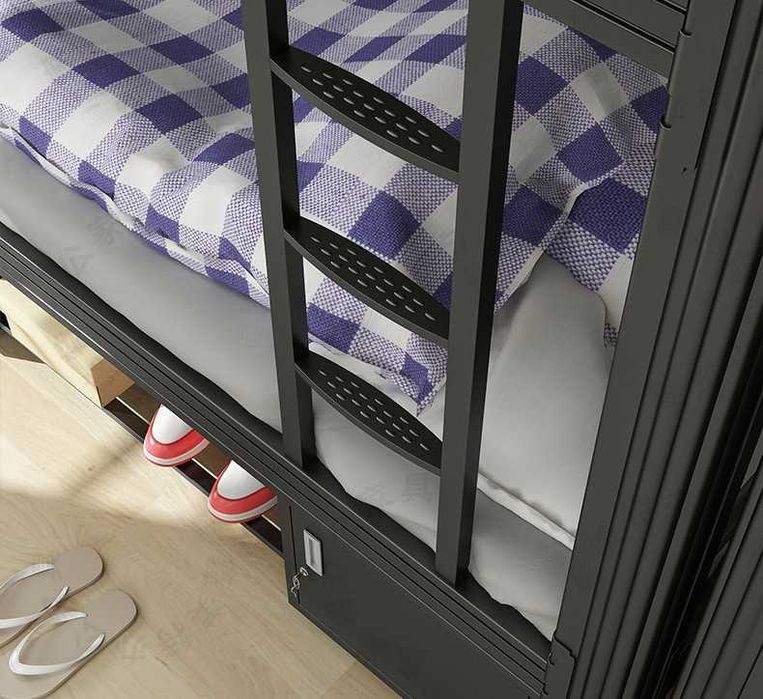 Металлическая двухъярусная кровать для детей и взрослых в наличии