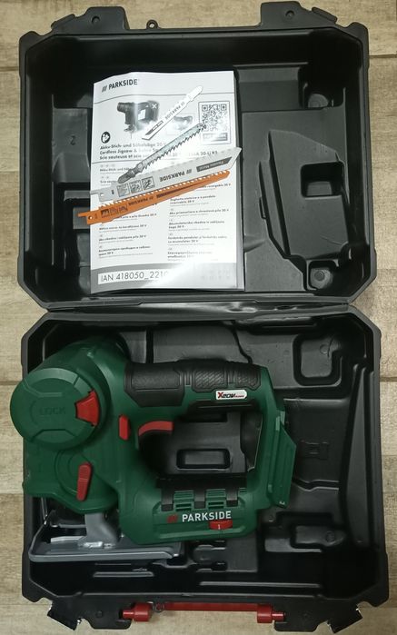 Parkside ferastrau 2 in 1 pendular fierastrau sabie pe baterie 20V4A 8