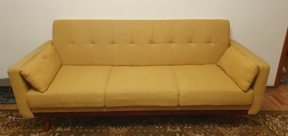 Canapea 3 persoane extensibila clic-clac