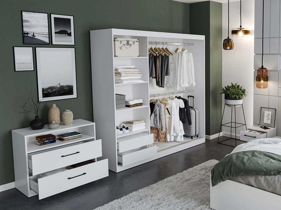 Dulap Nordis 184 oglinda - Transport Gratuit in 4-10 zile