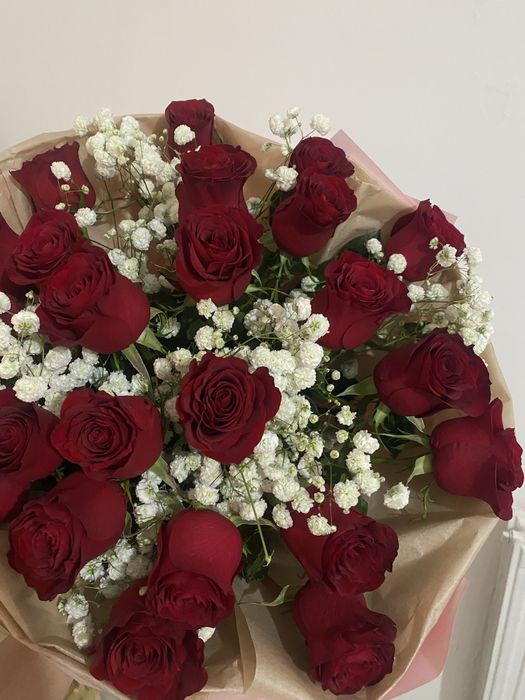 Букет цветы роза