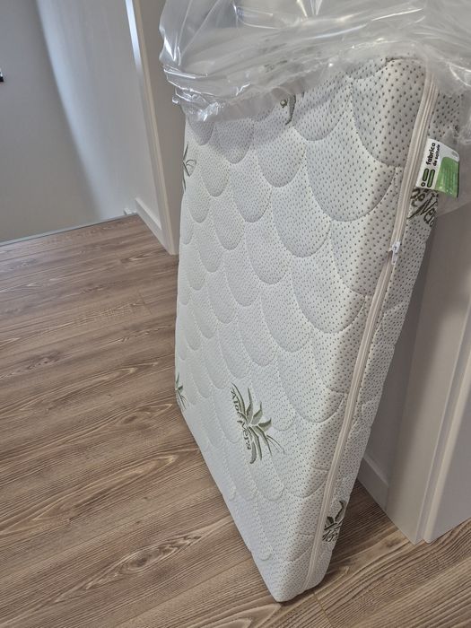 Saltea NOUA ortopedica 60x90, pentru patut copii, husa aloe vera