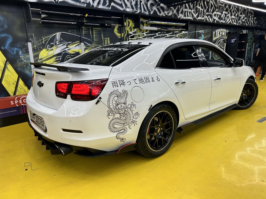 Malibu 1 tuning spoiler Обвесы Сплиттер