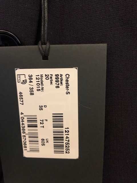 Costum barbati negru nou 6XL