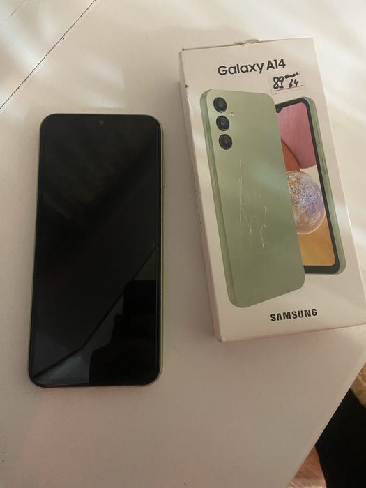Samsung A14 64гб с коробкой