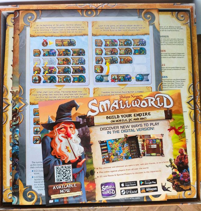 Настолна игра Small World of Warcraft (английско издание)