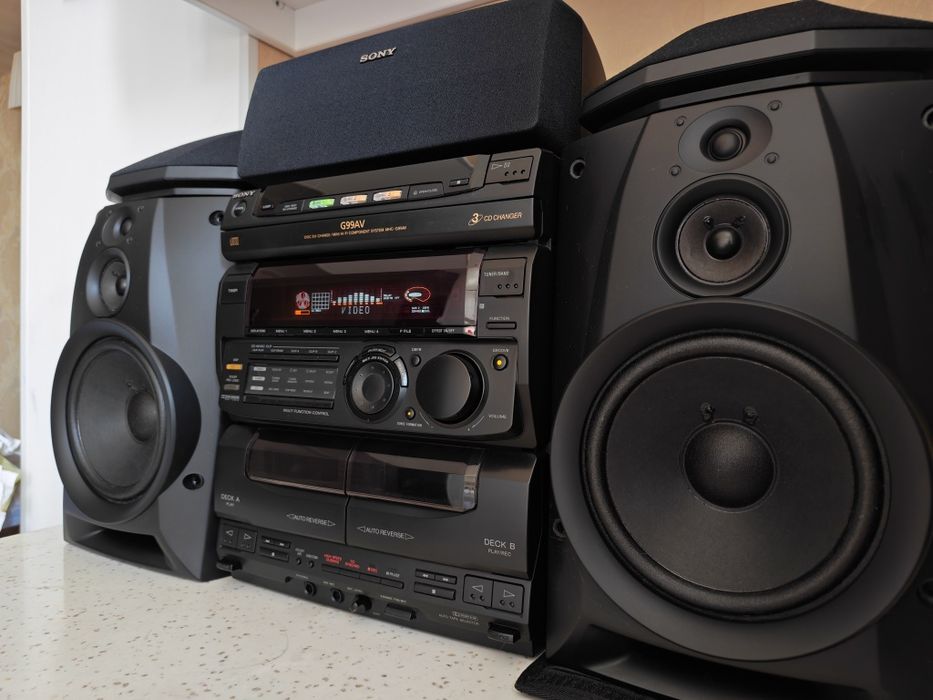 Продаётся легендарный музыкальный центр SONY MHC-G99AV (Made in Japan)