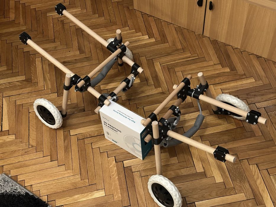 Carucior catei paraplegici