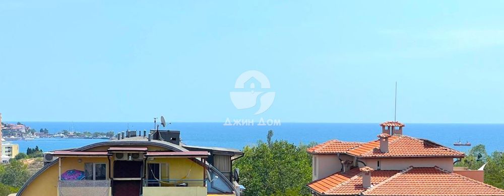 Едностаен апартамент с ГЛЕДКА МОРЕ и ПЛАНИНА и без такса в гр. Несебър