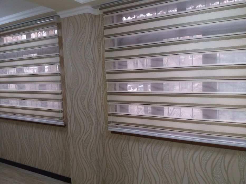 Жалюзи комбо,день-ночь,double на любой вкус. Ремонт и стирка жалюзи