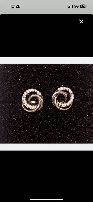 Оригинални Обеци pandora със сертификат