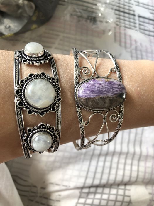Браслеты с Лунными камнями