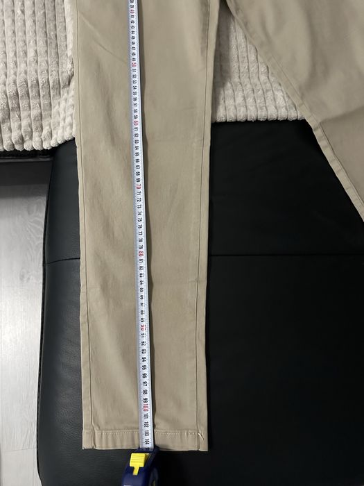 Pantaloni chino Zara crem skinny fit