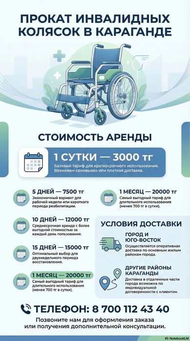 Кресло инвалидное, коляска инвалидная