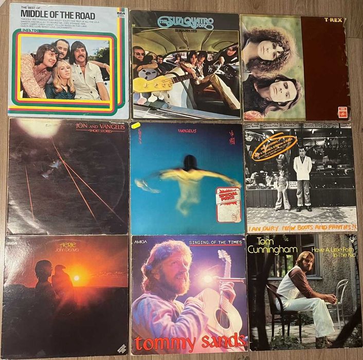 Грамофонни плочи, LP, Vinyl - западна преса