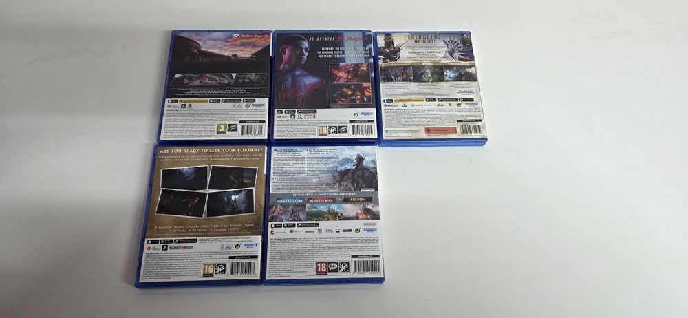 5 Игри за Playstation 5 / PS5 - 5 Броя Дискове Пакетна Цена