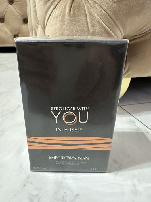 Parfum Armani Stronger With you intensely 100 ml premium