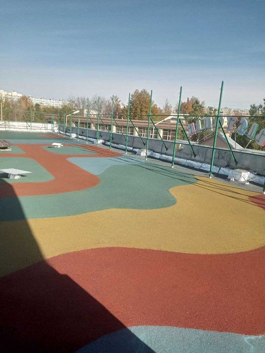 Производство и укладка резинового покрытия. СКЛАД В ТАШКЕНТЕ!!!