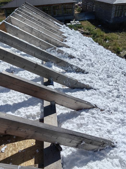 Утепление крыши стены мансард и.т.д