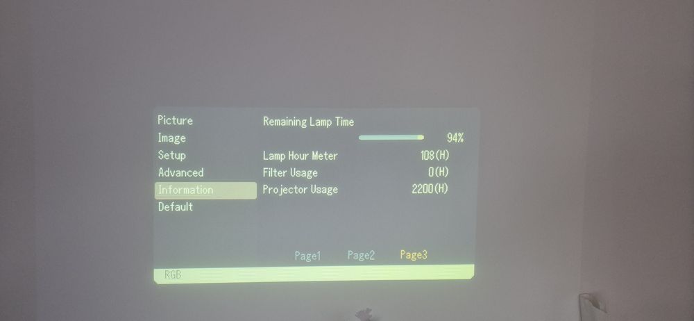 Vand proiector NEC VT60