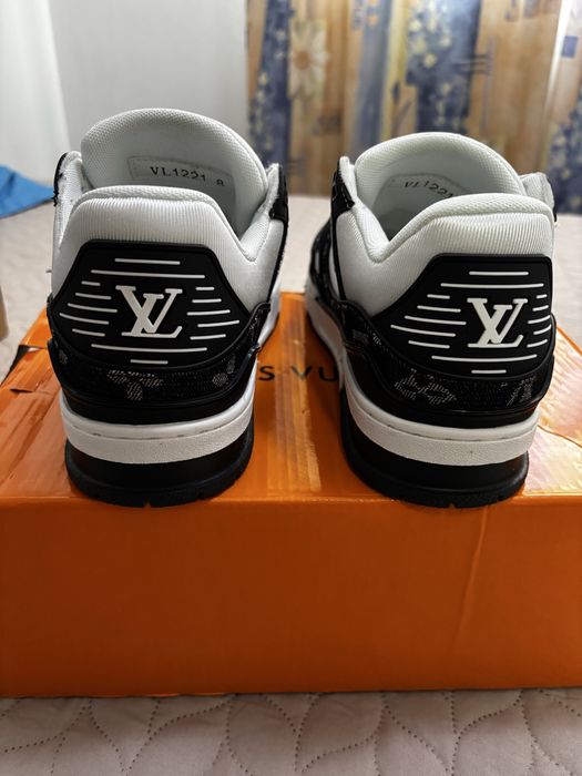 Louis Vuitton LV Trainer Skate Black White