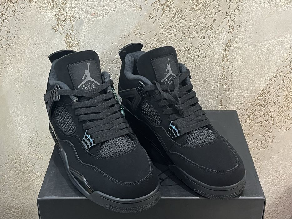 Jordan 4 Black Cat но 45 НОВИ | ТОП качество | Ограничена бройка |